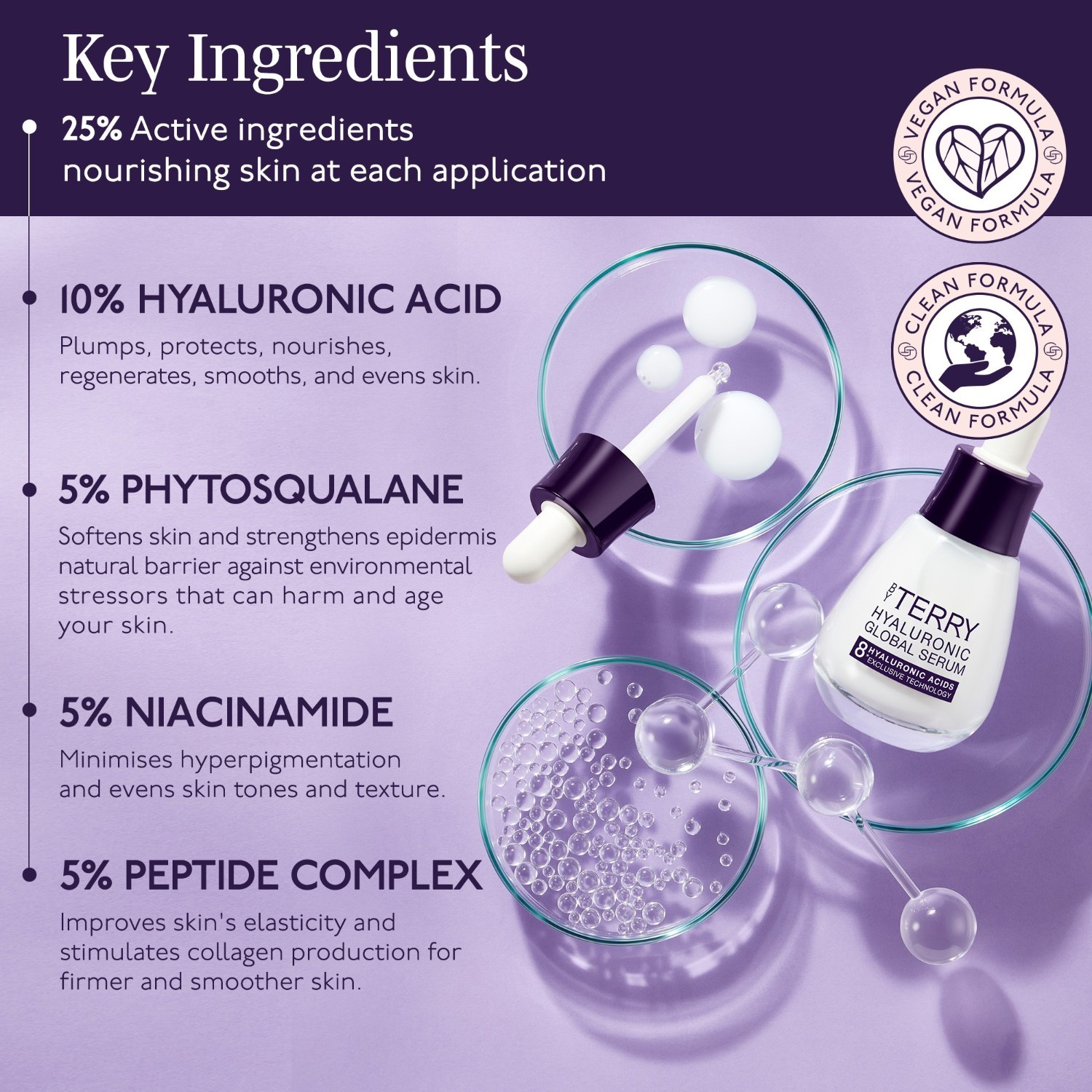 Sérum proti starnutiu s kyselinou hyalurónovou od By Terry - 30 ml