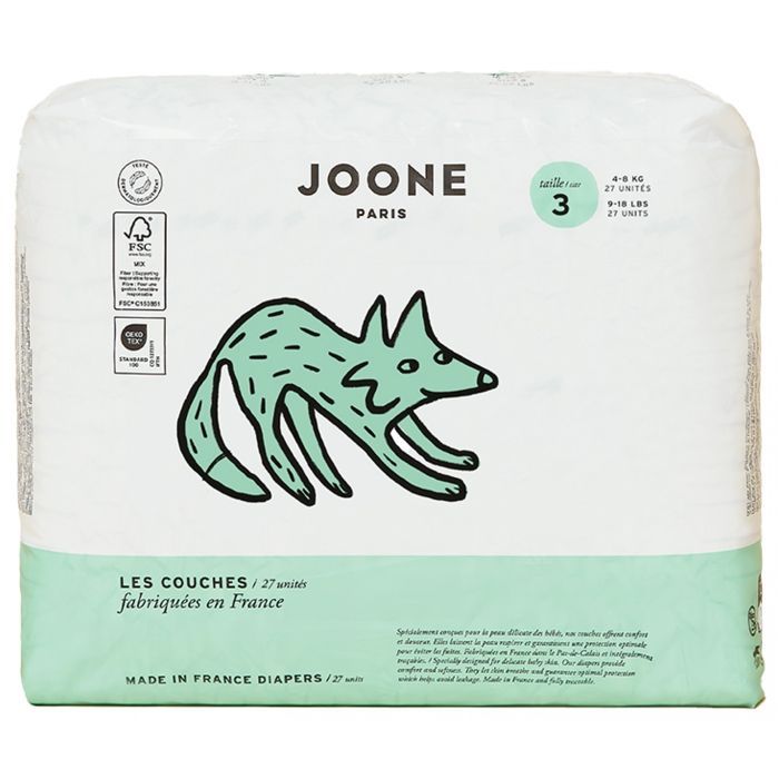 -Joone 27 Diapers Size 3 for 4-8 kg (Color: Malo Blue)
