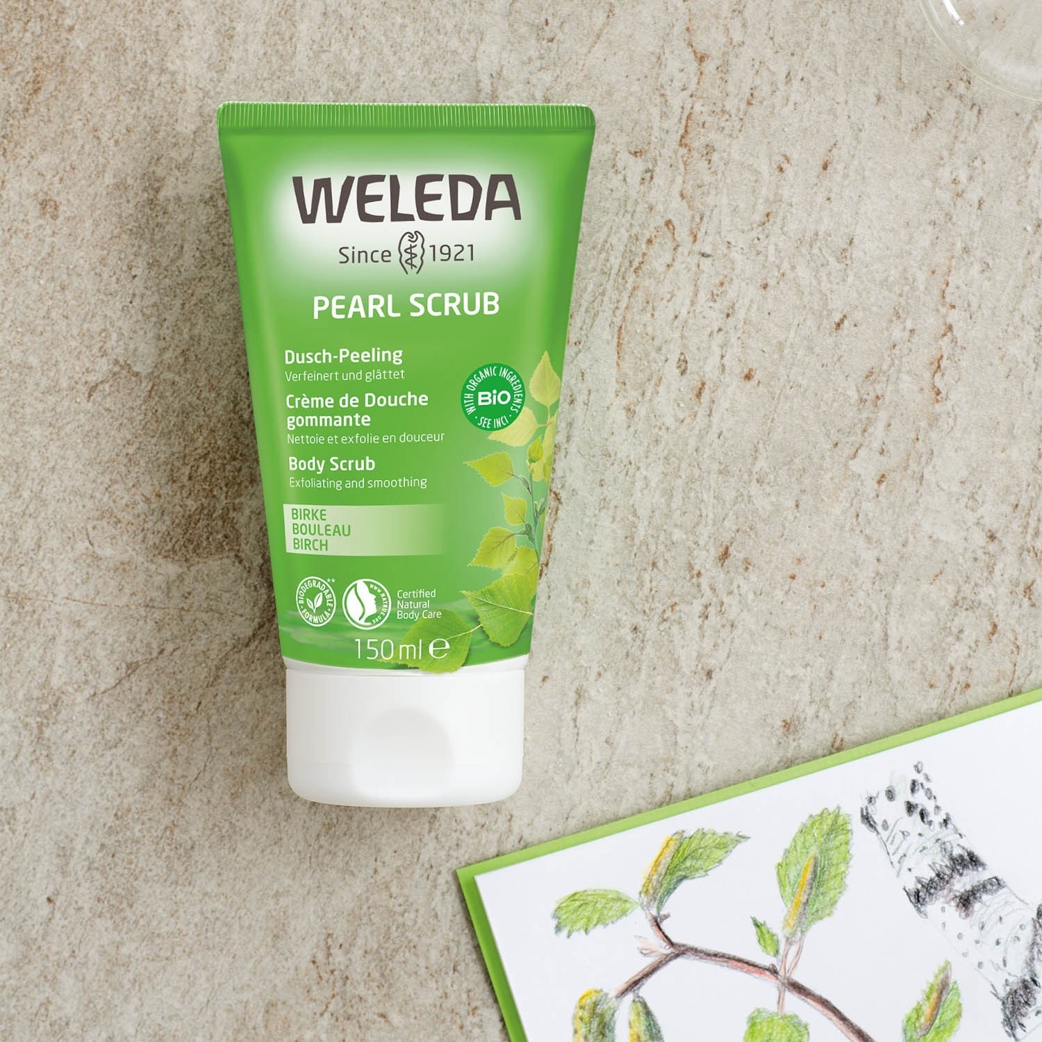 Weleda Crème de Douche gommante au Bouleau - 150 ml
