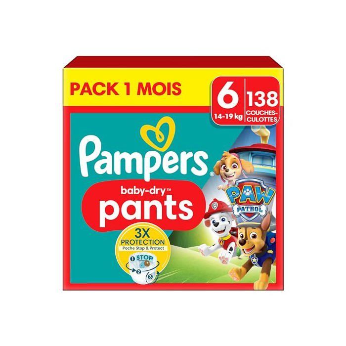 Pampers Baby-Dry Pants - Size 6 - Limited Edition Paw Patrol