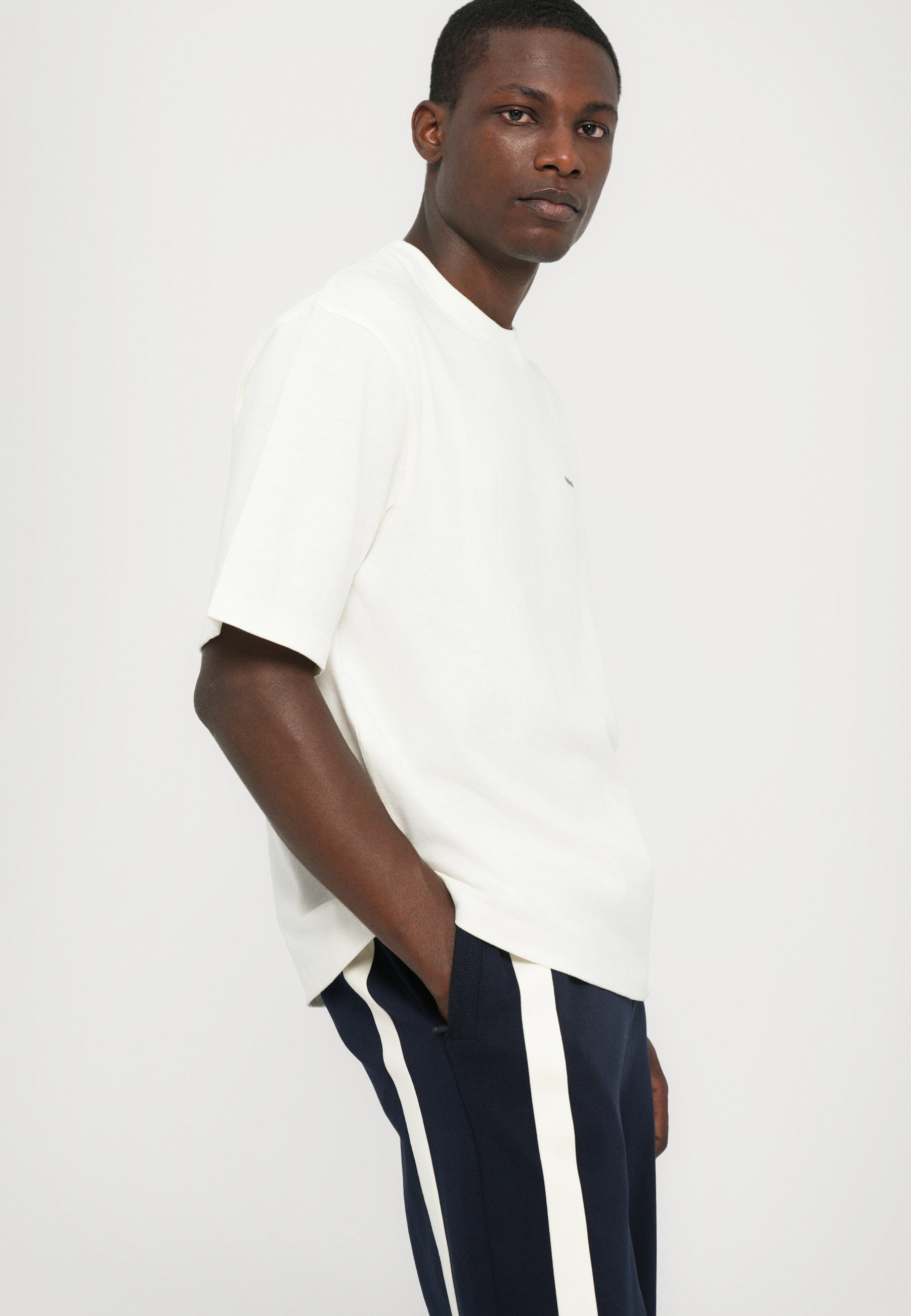 Holzweiler RELAXED TEE - T-shirt basic - bianca
