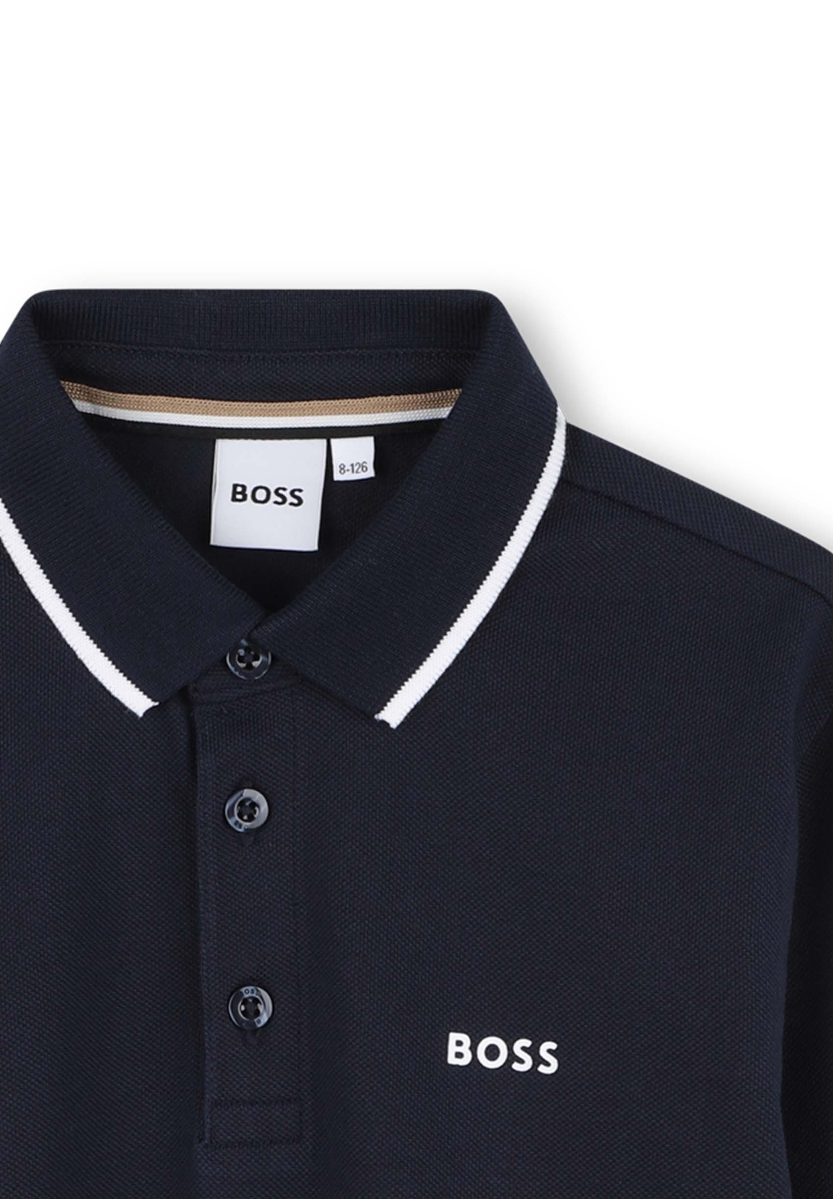 Polo a maniche lunghe BOSS Kidswear JUNIOR - Maglia a maniche lunghe - blu navy