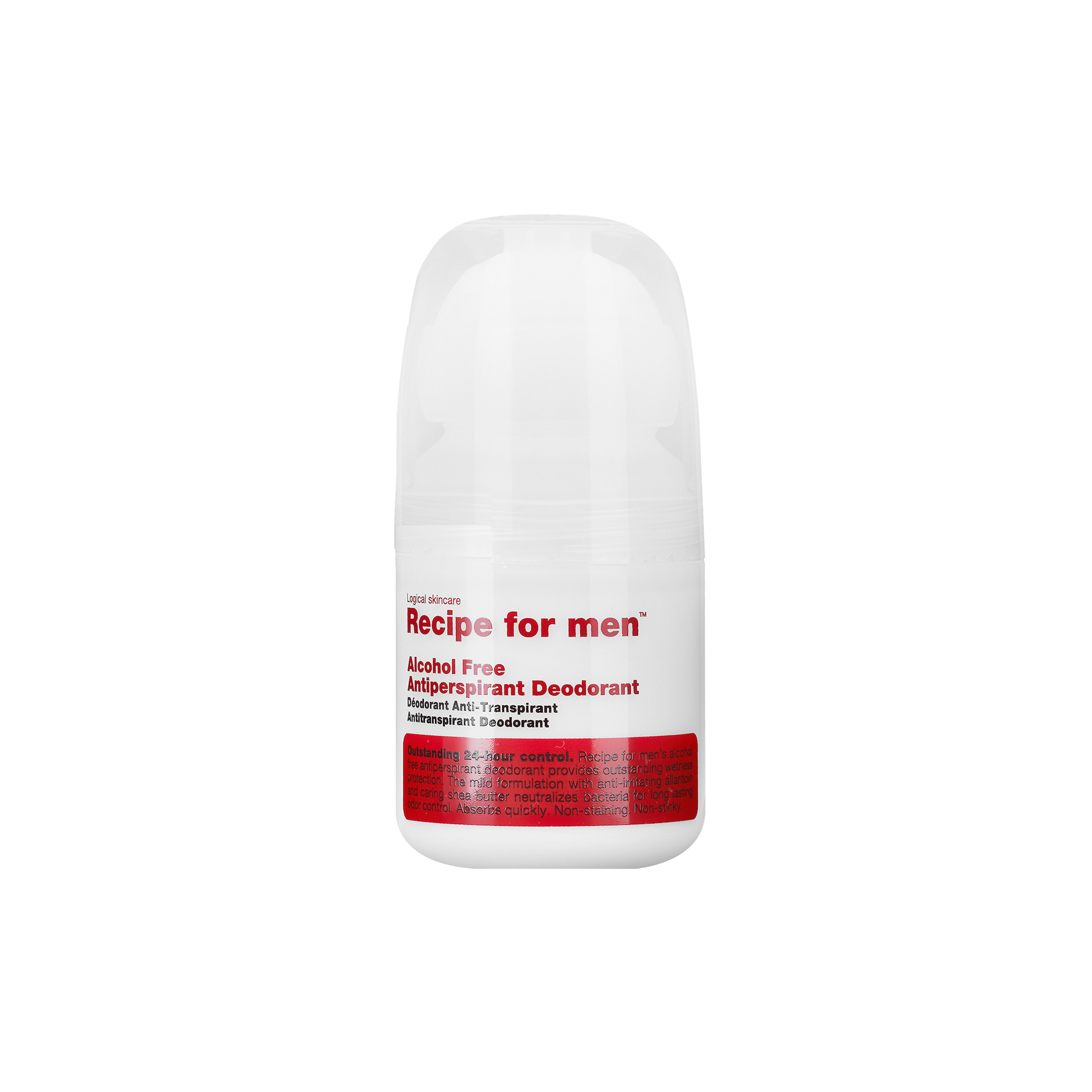 Deodorant antiperspirant fără alcool 60 ml - Rețetă pentru bărbați