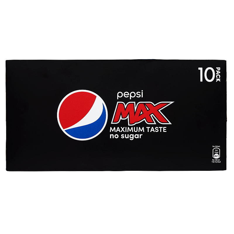 Pepsi Pepsi Max 10x0,33 l dåse