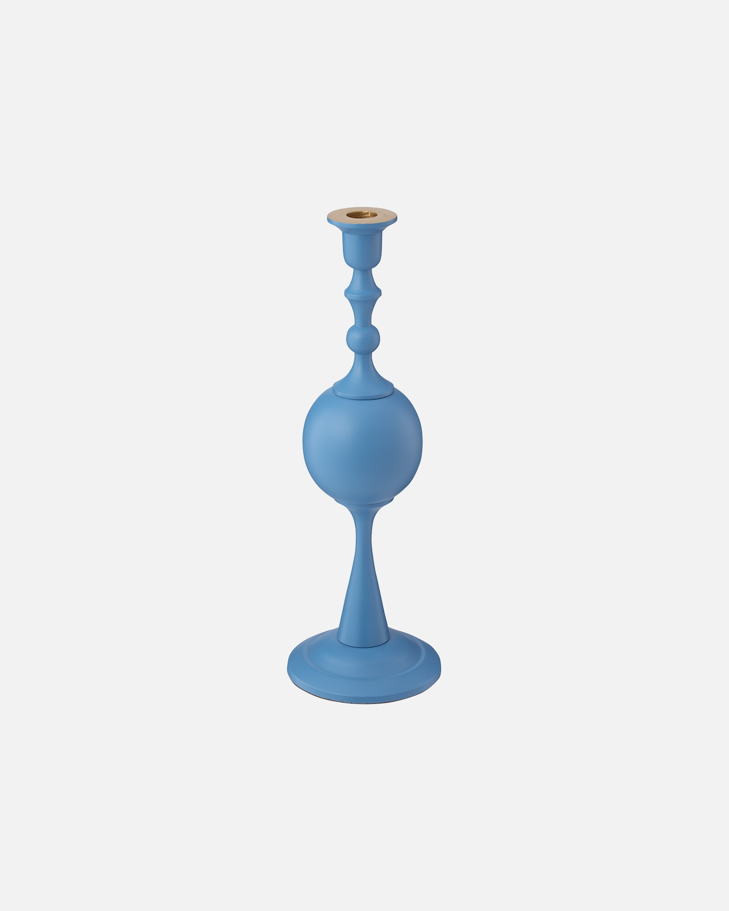Bougeoir sphérique en métal PIP Studio, bleu clair - 1 pièce