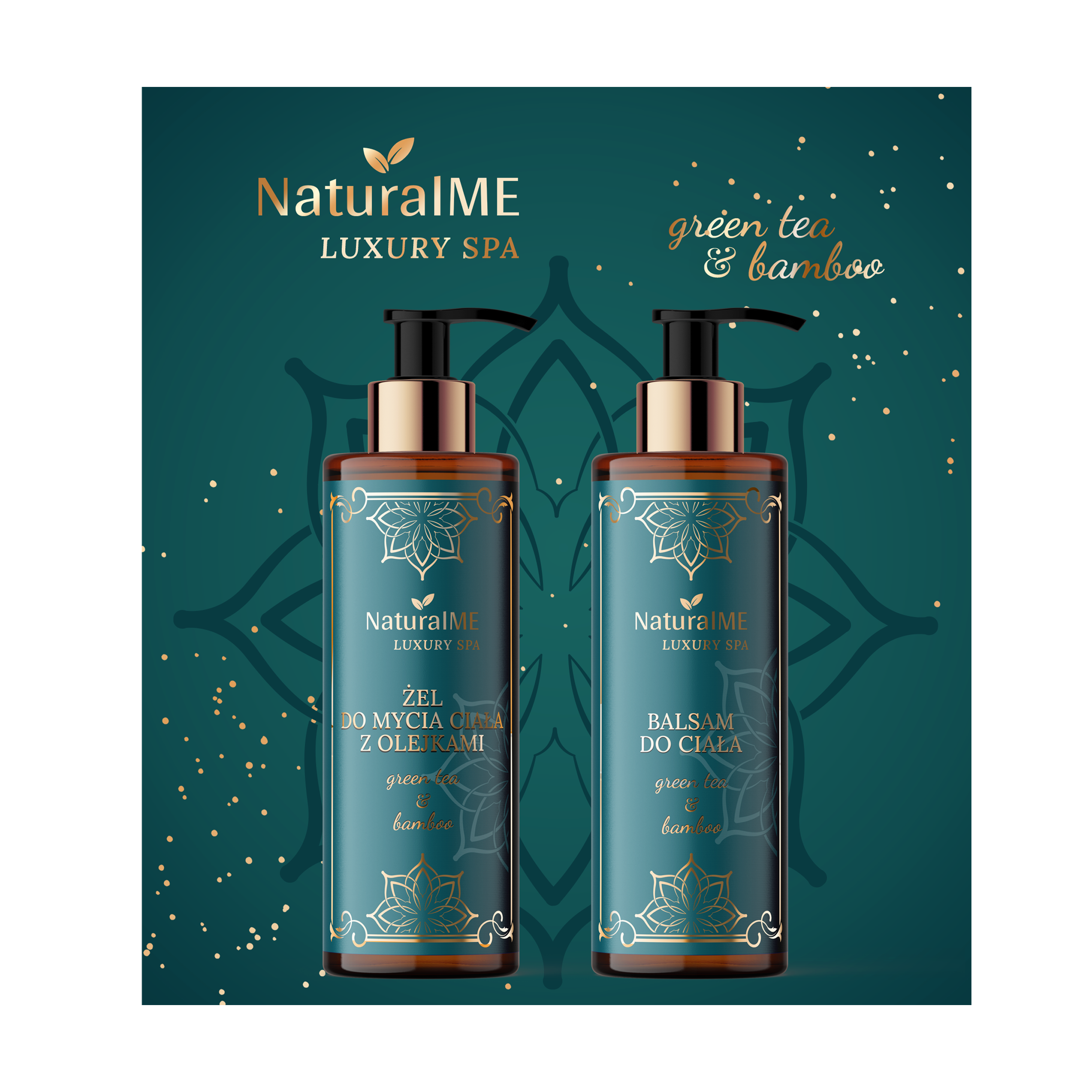 NaturalMe Luxury SPA zaļā tēja un bambuss