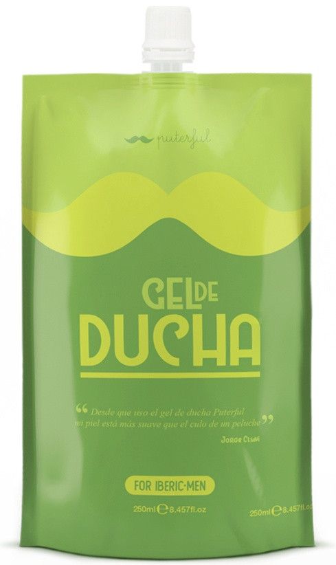 Puterful dušo želė vyrams Vonios želė ir muilas