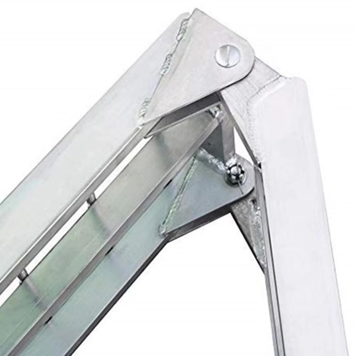Rampas de carga plegables de aluminio – 195 x 28 cm | Capacidad de 680 kg | Para motocicletas y sillas de ruedas