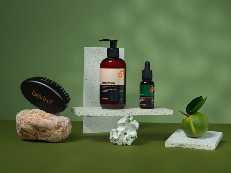 Комплет за негу браде Beviro Bergamia Wood