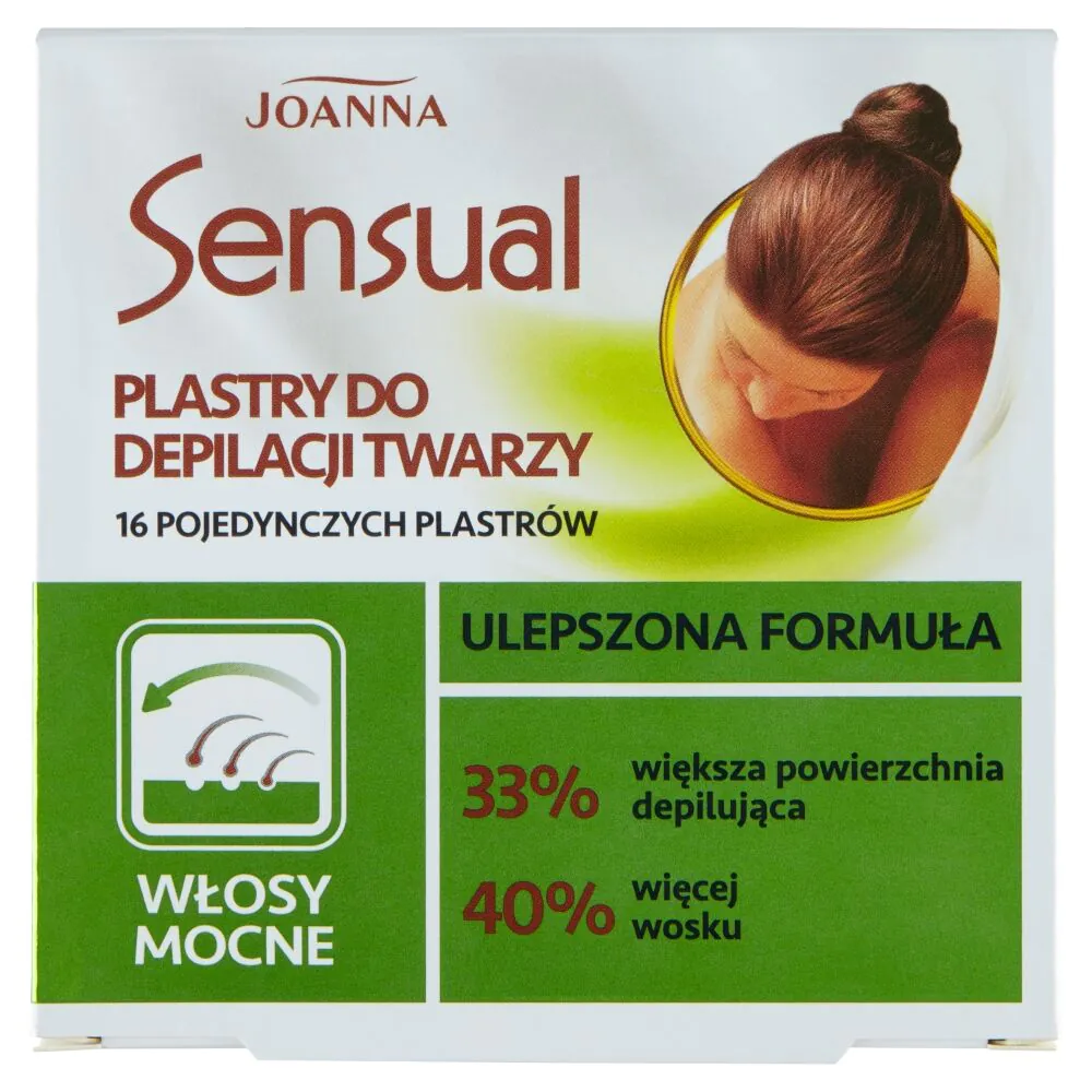 Joanna Sensual Plastry do depilacji twarzy
