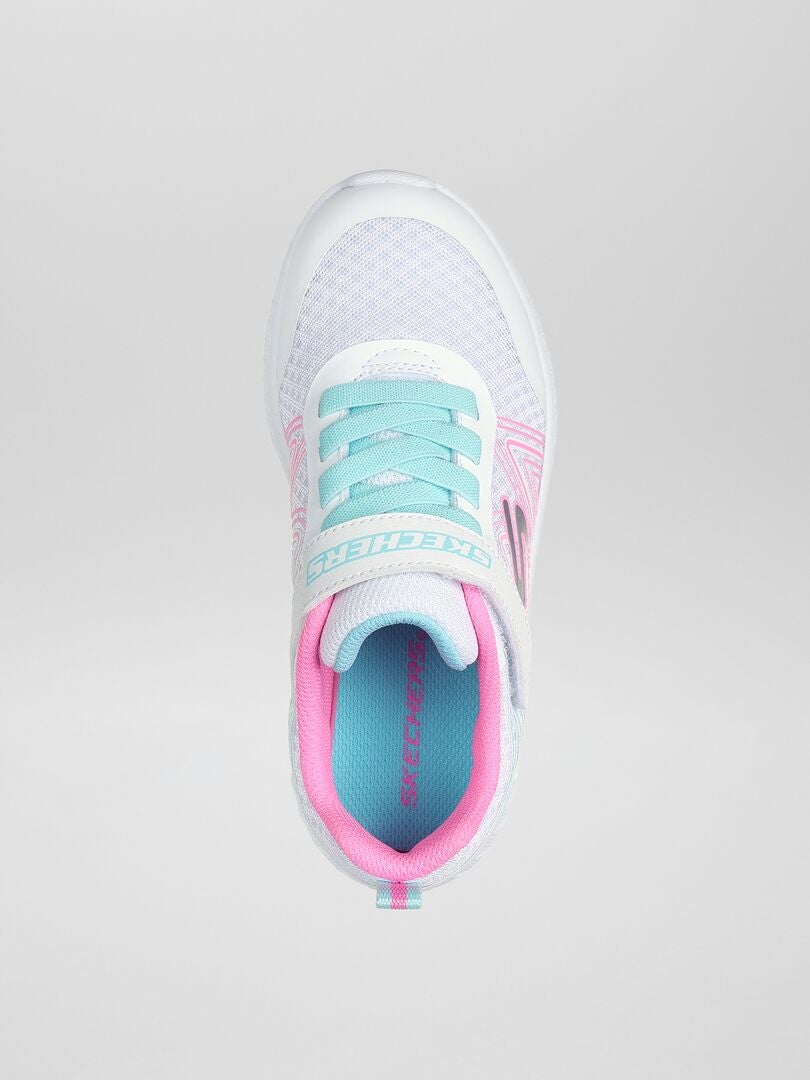 Tênis 'Skechers Microspec Plus - Swirl Sweet' - branco