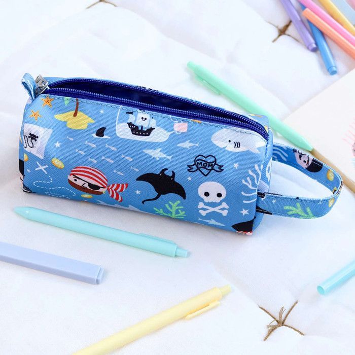 A Little Lovely Company | Trousse d'école et loisirs pour enfant Bleu - TU