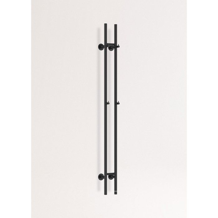 Sèche-serviettes électrique - Create - Design vertical - 60W/120W - Acier inoxydable