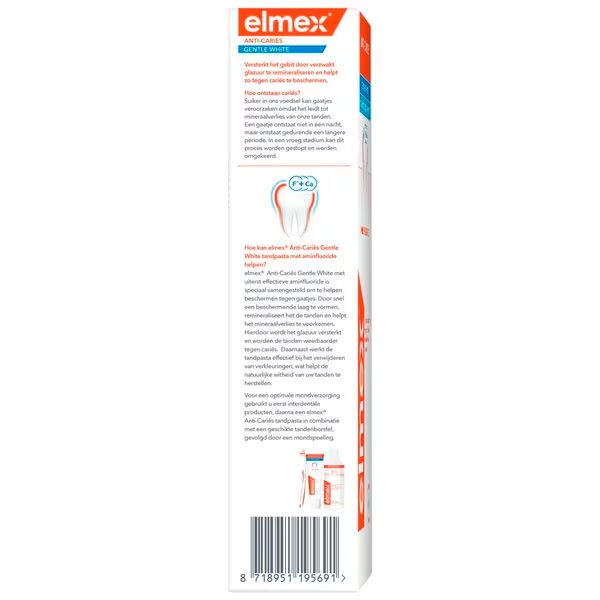 Elmex pasta za izbjeljivanje zuba protiv karijesa<br>75ml - Protiv karijesa