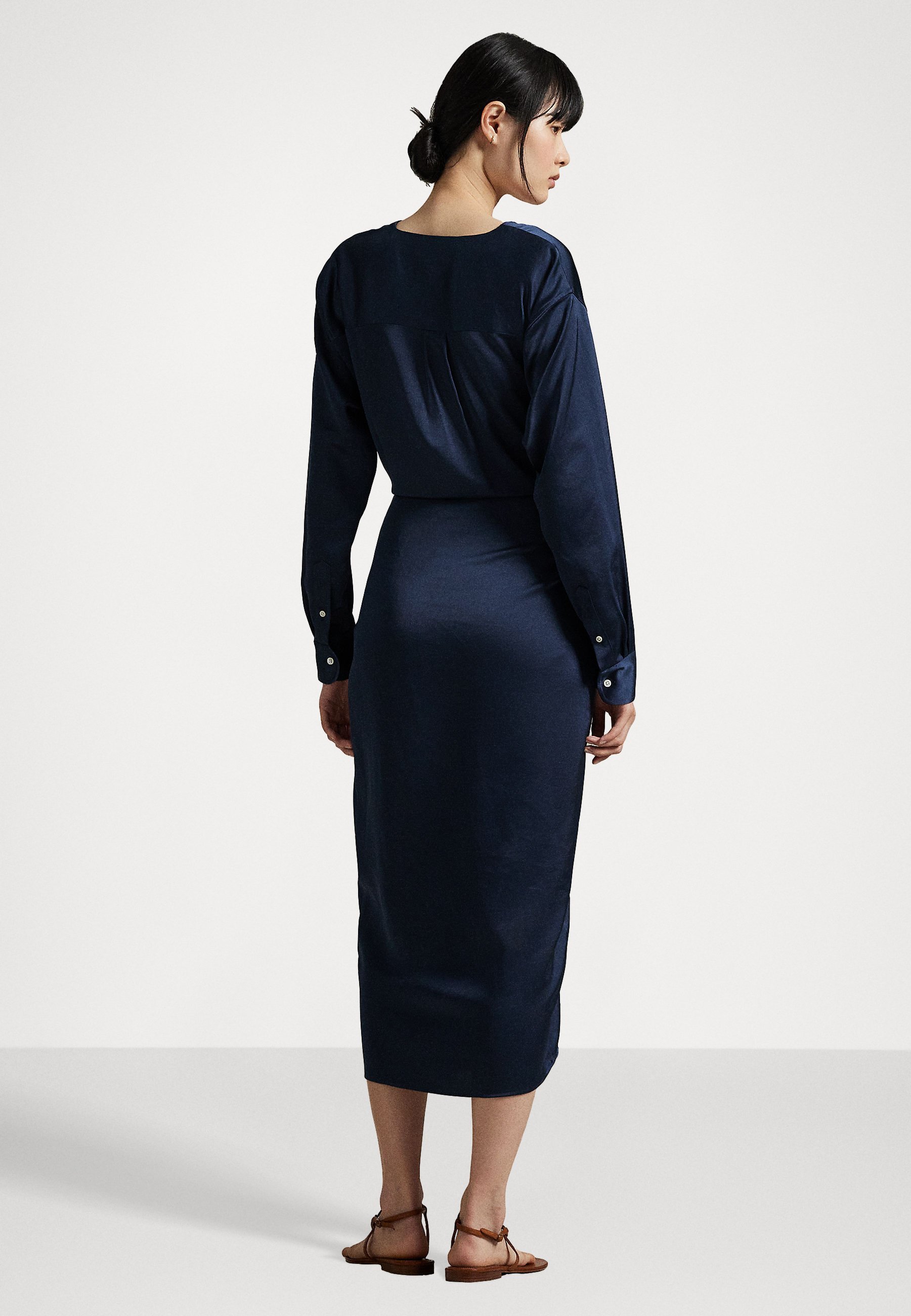NEW YORK NECK DRESS - Vapaa-ajan mekko - light greenPolo Ralph Lauren