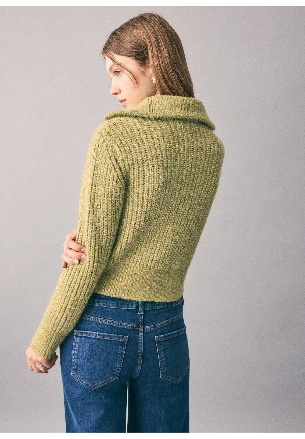 Mango Kids TEEN - Pull - vert fluo
