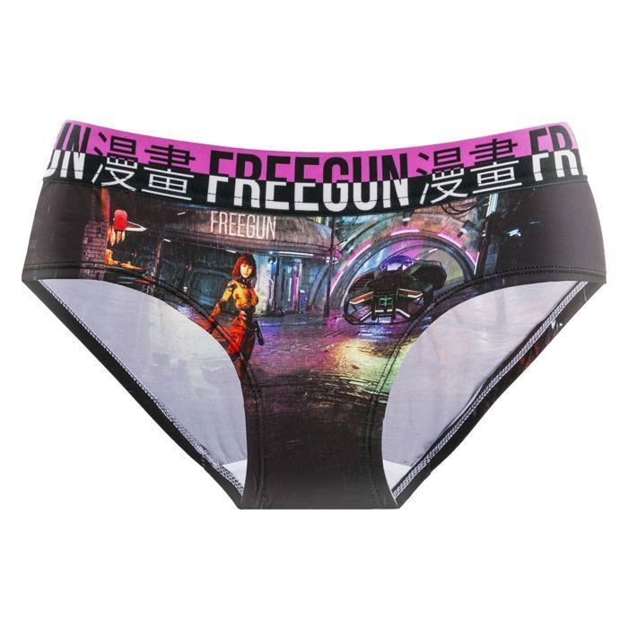 Mutandine Freegun Novelty, confezione da 5 per ragazze