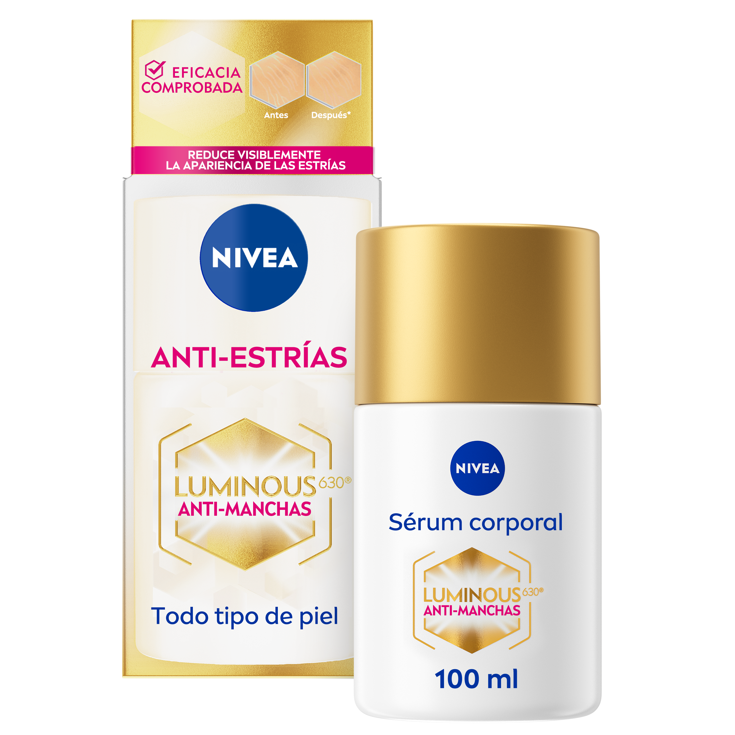 Luminous 630 telové sérum proti striám Oleje proti striám