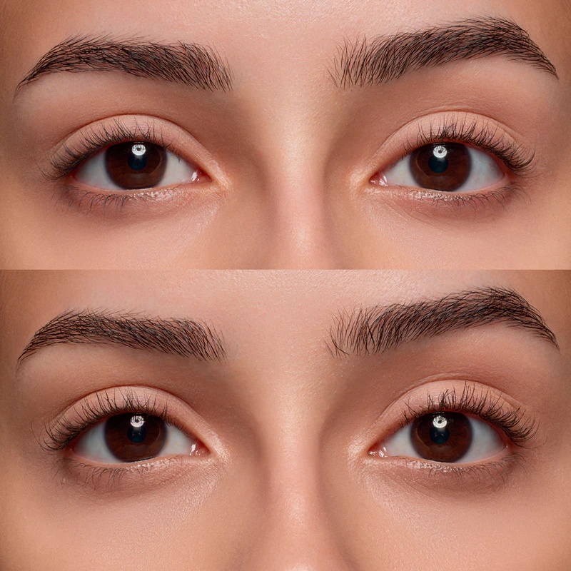 essence WITHOUT LIMITS BROWN maskara za zgoščevanje in podaljševanje las