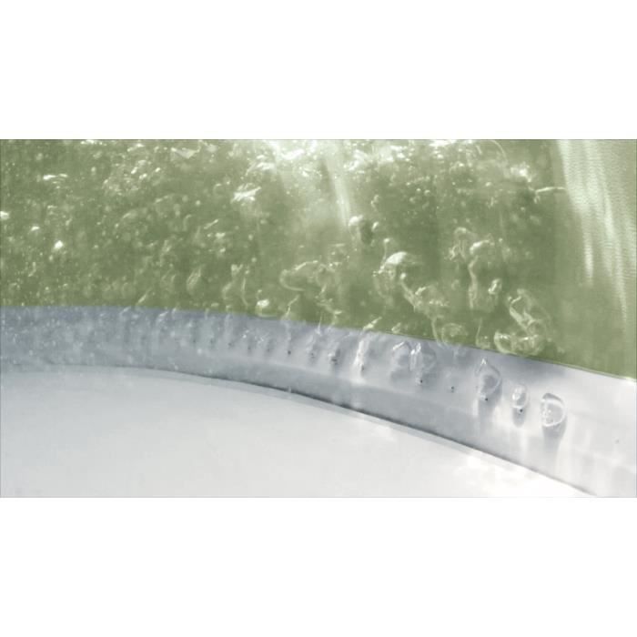 INTEX Opblaasbare Spa - Olijfgroen - 196 x 196 x 71 cm - 4 Personen - Vierkant - 28426NP