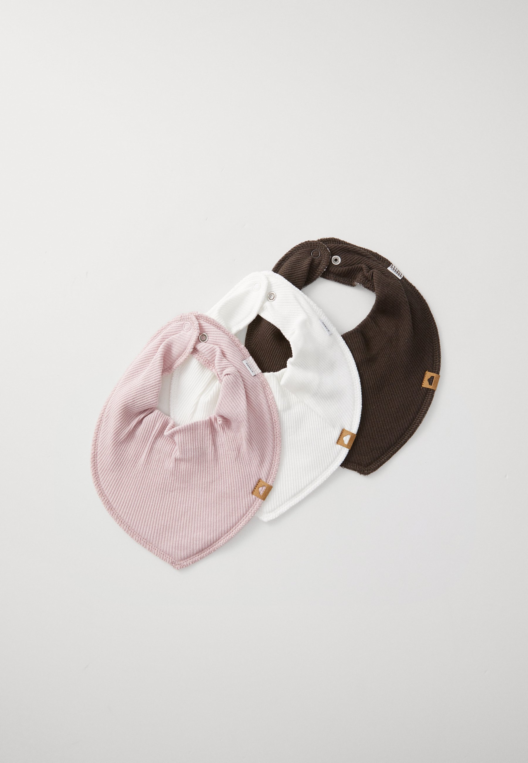 Chiamalo NBFYVETTEKOY SCIARPA BIBINA UNISEX 3 PACK - Bib - cloud dancer/burnished lilac/delicioso
