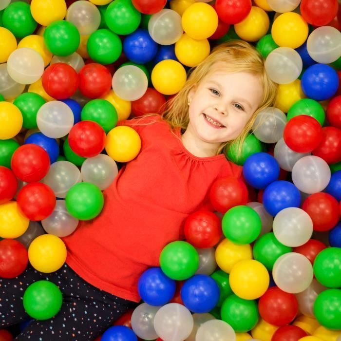 Springos® Kleurrijke Ballenset voor Kinderen - 100 stuks - 6 cm diameter - PE - BPA-vrij