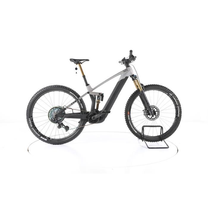 Vélo électrique - Cube Stereo Hybrid 140 HPC SLT - gris - VTT électrique tout suspendu - Bosch 750 Wh Reconditionné