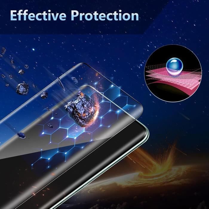 Película Protetora de Tela de Vidro Temperado - EFConnection - Redmi Note 14 Pro 5G - Proteção Ideal - Pacote com 3 - Preta