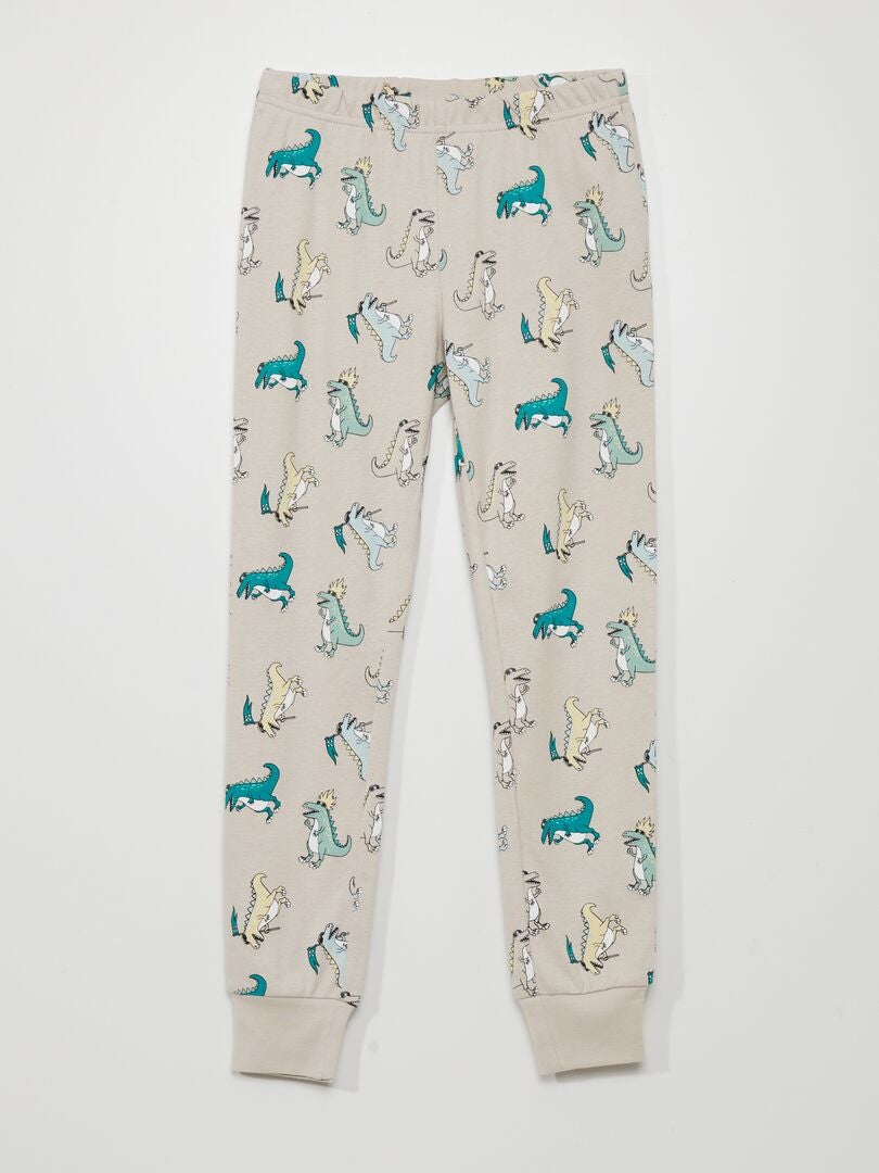 Conjunto de pijama de 2 piezas (camiseta + pantalón) - VERDE