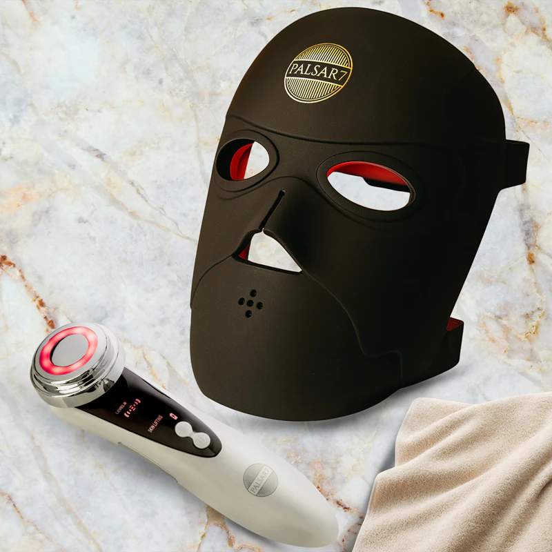 PALSAR7 Exklusives Set: Photon-LED-Maske & Galvanisches Eisenset zum Top-Preis