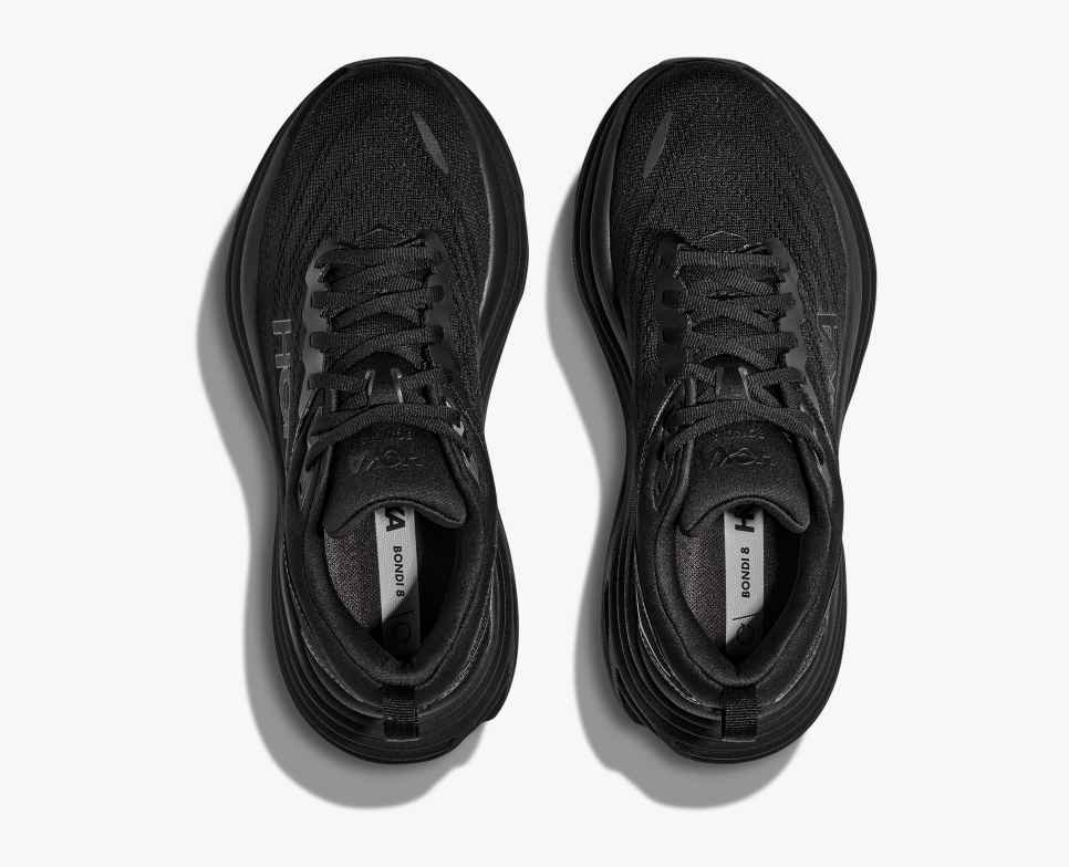 HOKA Bondi 8 Nero/Nero