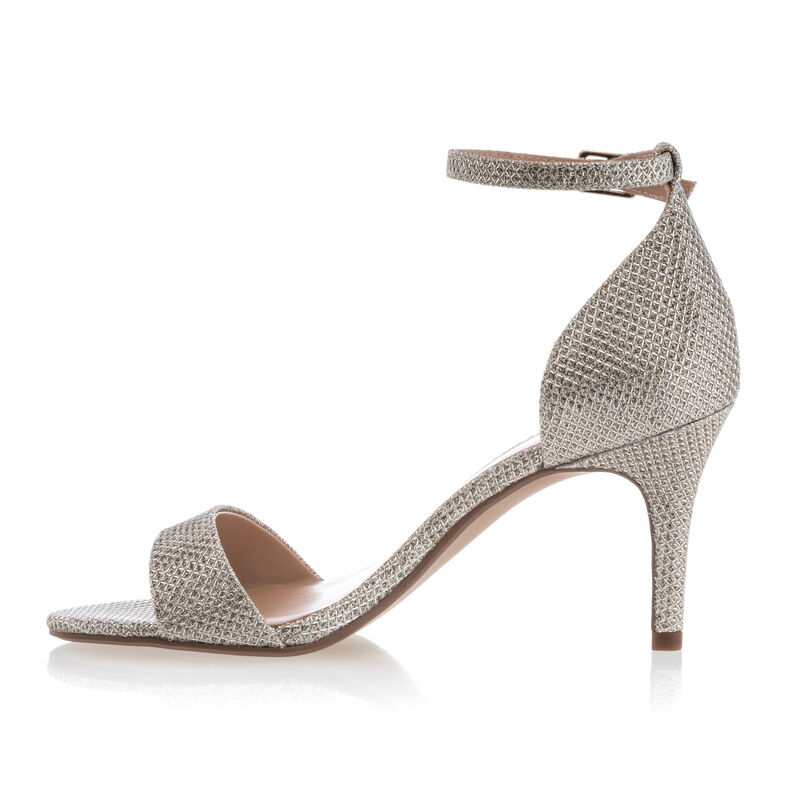 Sandalias grises para mujer / Zapatos de punta abierta