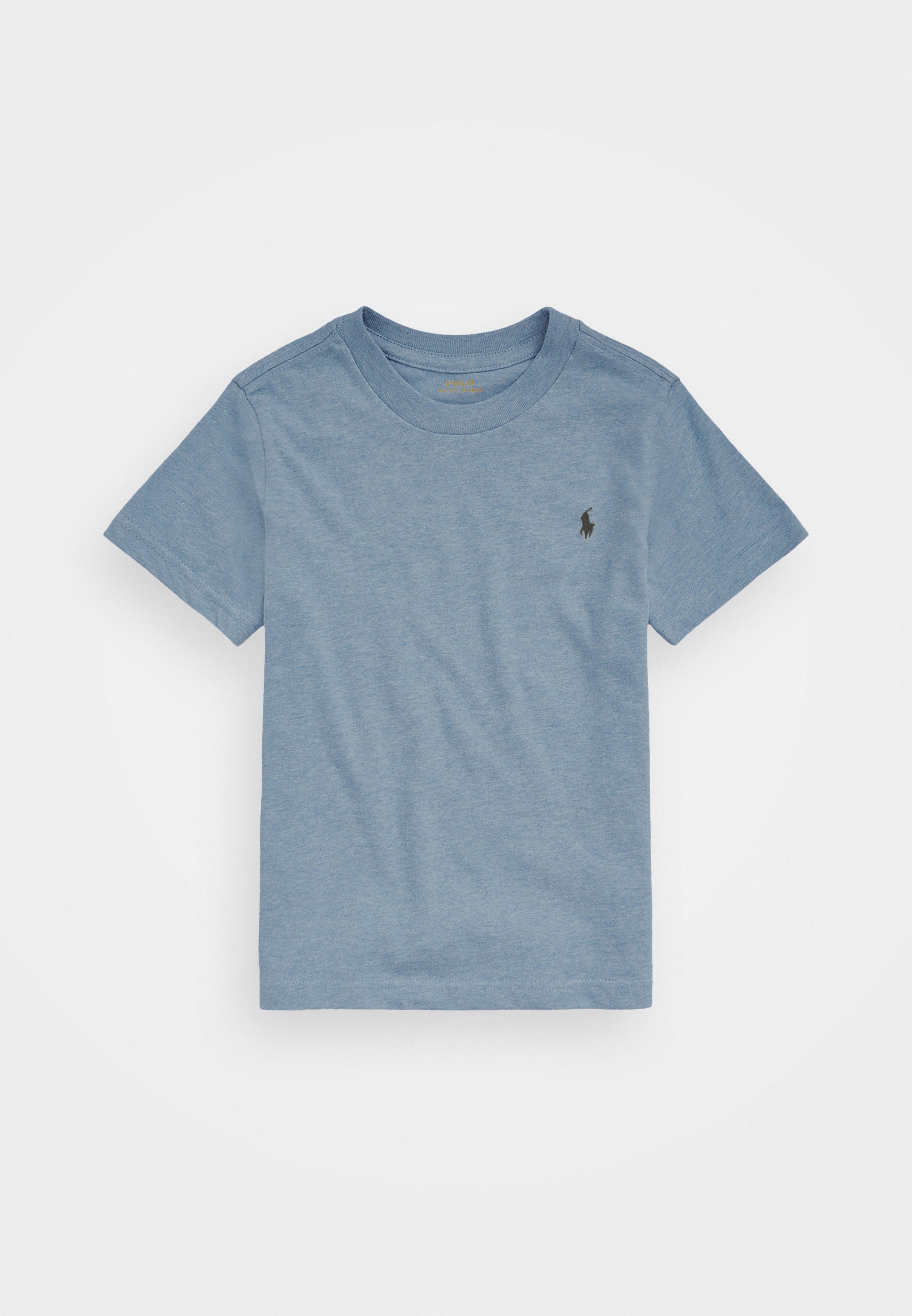 Koszulka Polo Ralph Lauren z bawełny z okrągłym dekoltem - Koszulka basic - miękka, w kolorze królewskiego melanżu