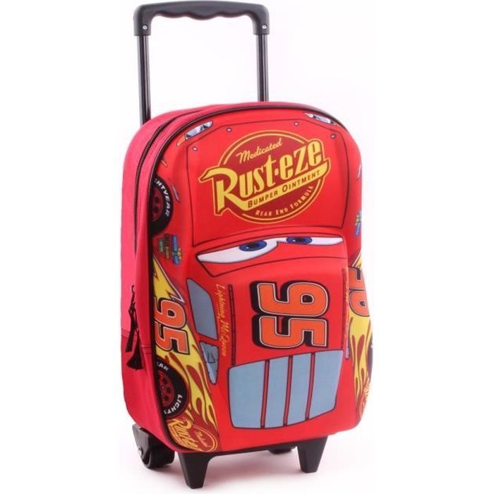 Mochila rodante de la Copa Pistón de CARS 3 (3D) para niños