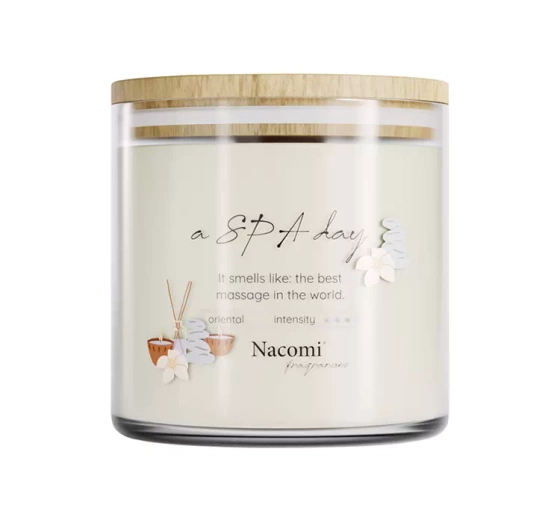 Nacomi Fragrances sojowa świeca zapachowa Spa Day 450 g