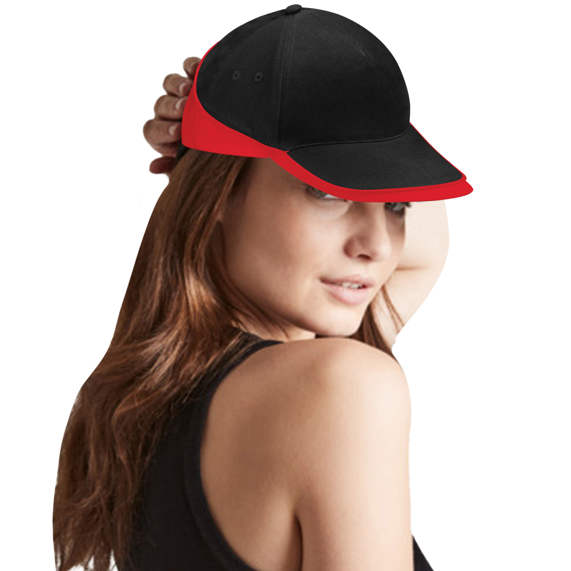 Gorra/visera Deportiva Beechfield Competition 100% Algodón.