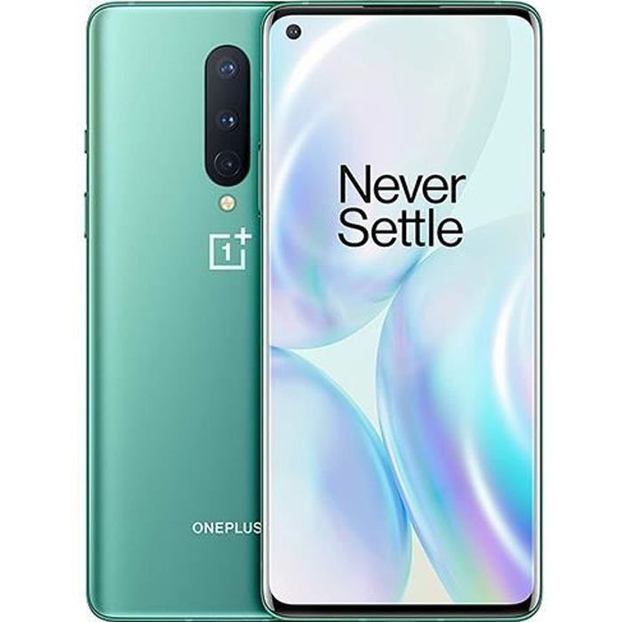 Smartphone - OnePlus - 8 5G - 8 GB RAM - 128 GB - Dual SIM - Groen (Glacial Green)