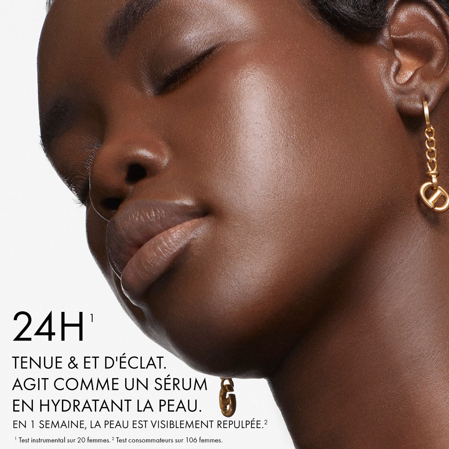 DIOR Skin Glow - Fond de teint éclat - Soin floral & clean - Tenue & hydratation 24h