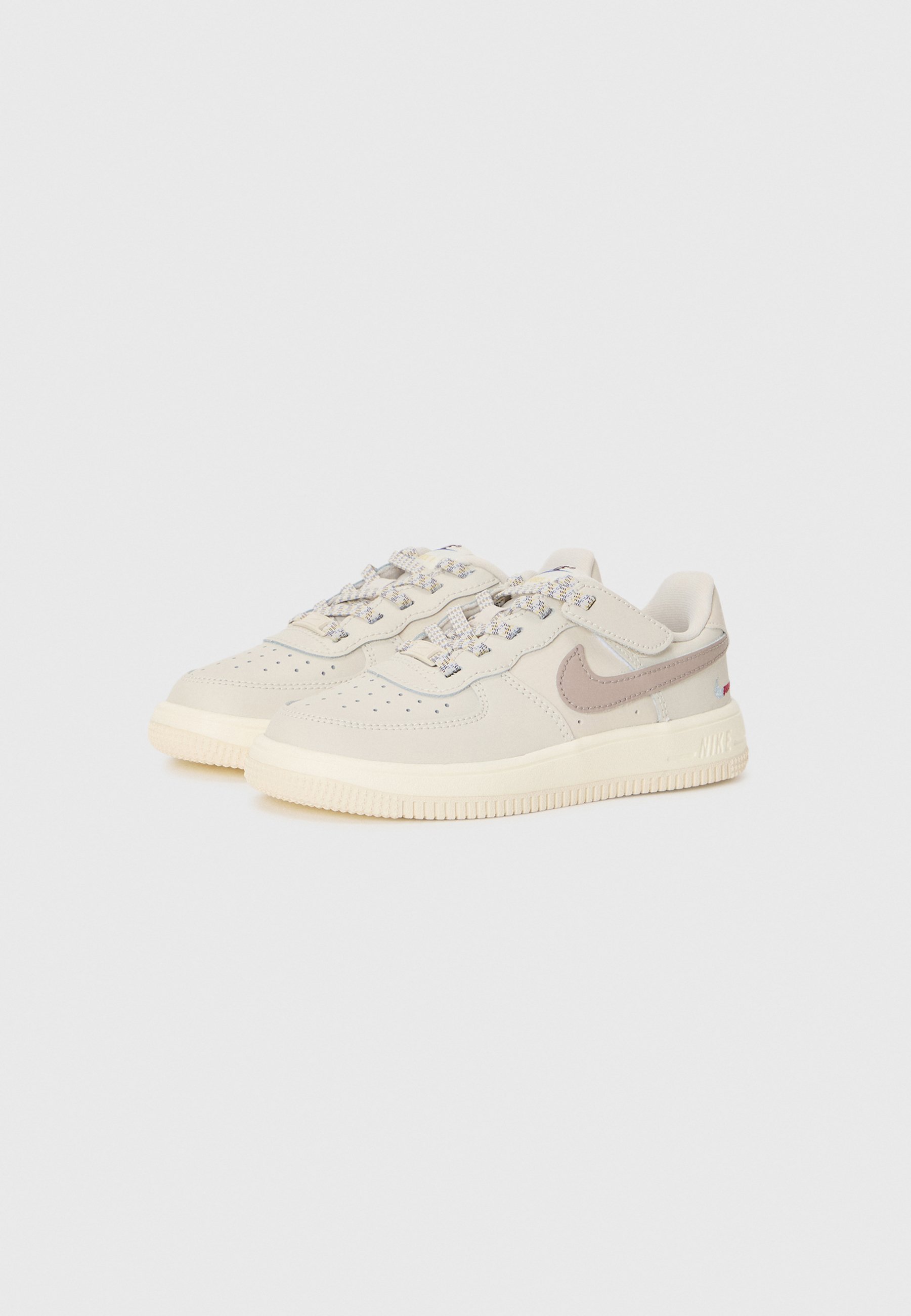 Nike Sportswear FORCE 1 LOW EASYON UNISEXE - Baskets - marron clair/bordeaux malt/bleu comète