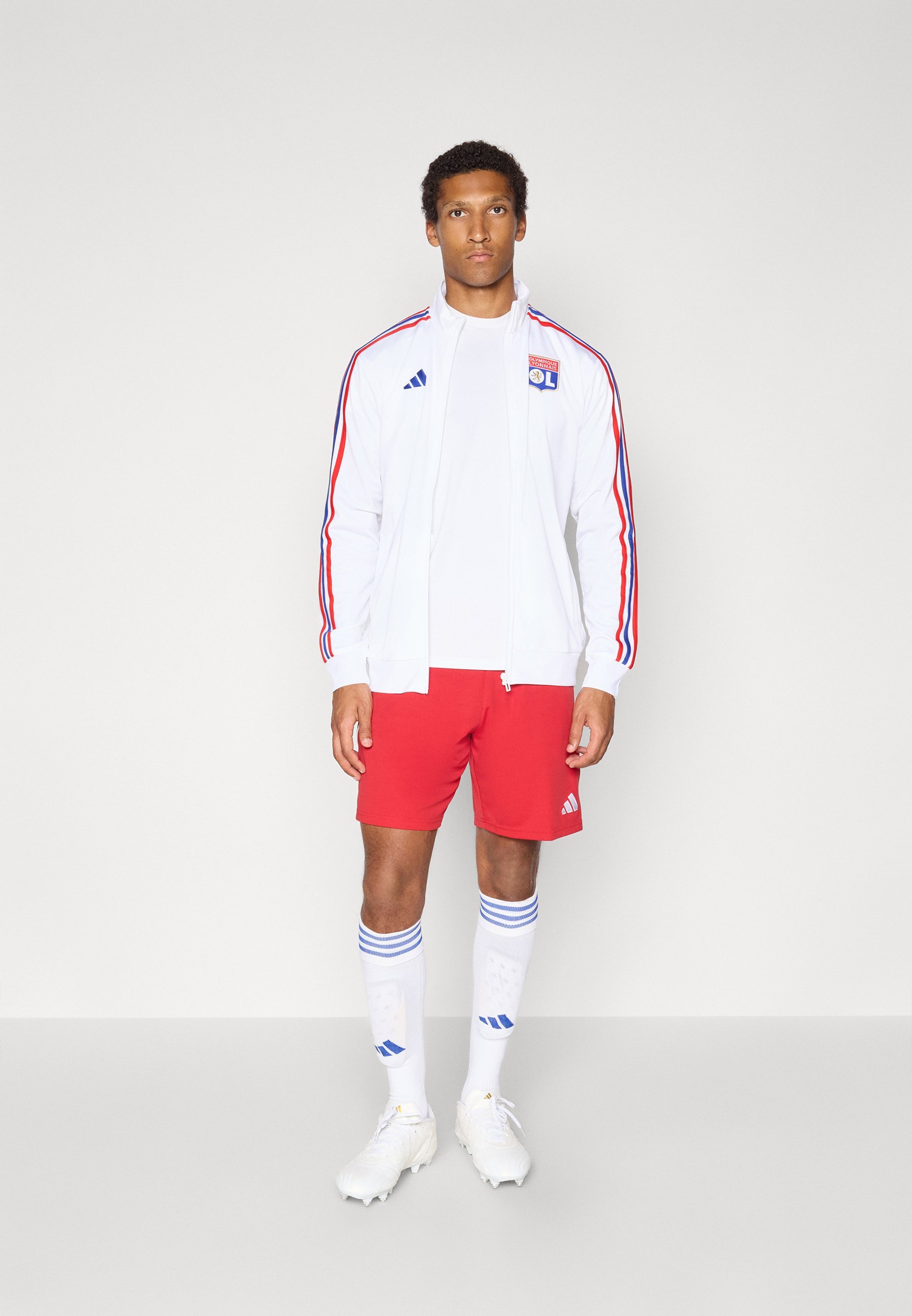 adidas Performance OLYMPIQUE LYON DNA TRACK TOP - Clubkleding - wit