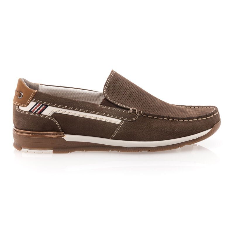 Miesten ruskeat loaferit/veneilykengät