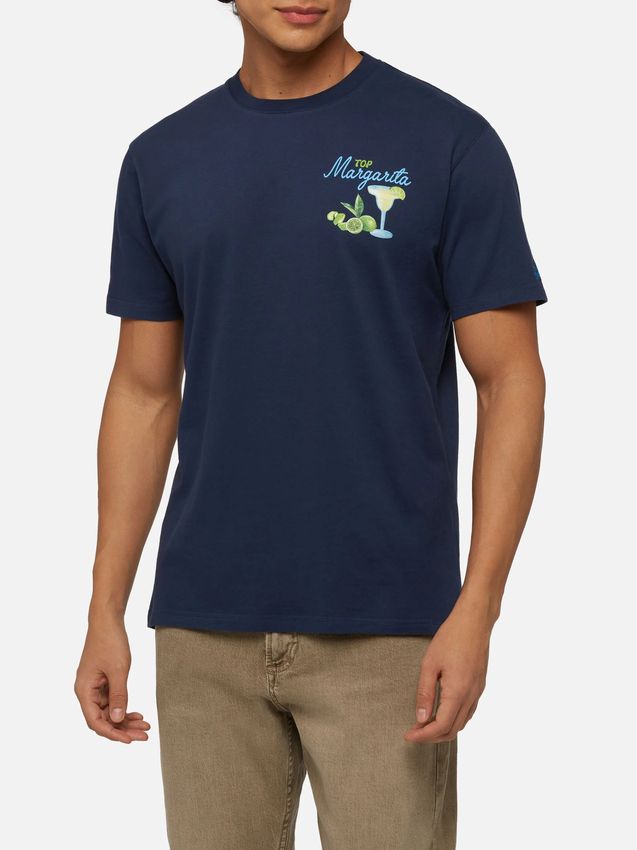 Arnott's T-shirt van katoen met margarita-print voor de winter