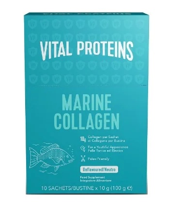 VITAL PROTEINS Vital Proteins Marine Collagen 10 sticks in een verpakking van 10 g