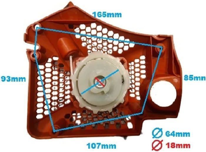 Lanceur / Démarreur - AOSOME - CS6150 - 62CC - Compatible avec plusieurs modèles - Qualité constructeur