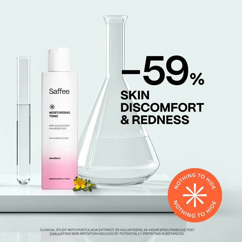 Saffee SensiDerm Feuchtigkeits-Tonic für trockene und empfindliche Haut