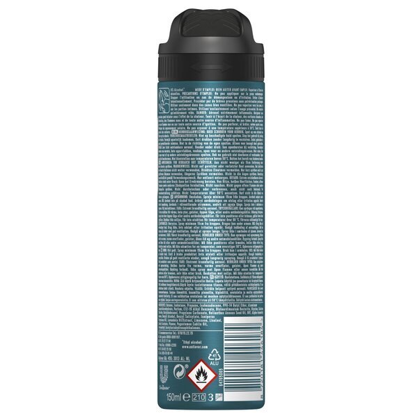 Rexona Men Invisible Black & White dezodorans u spreju za odjeću 150 ml