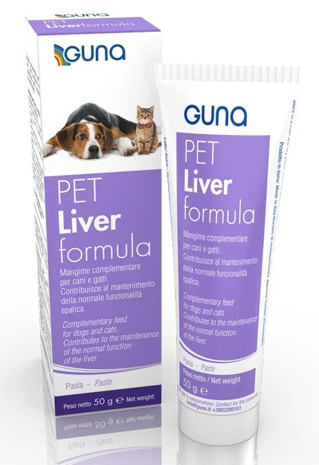 GUNA Guna Pet Leverformule Aanvullend voer voor het welzijn van honden en katten 50 g
