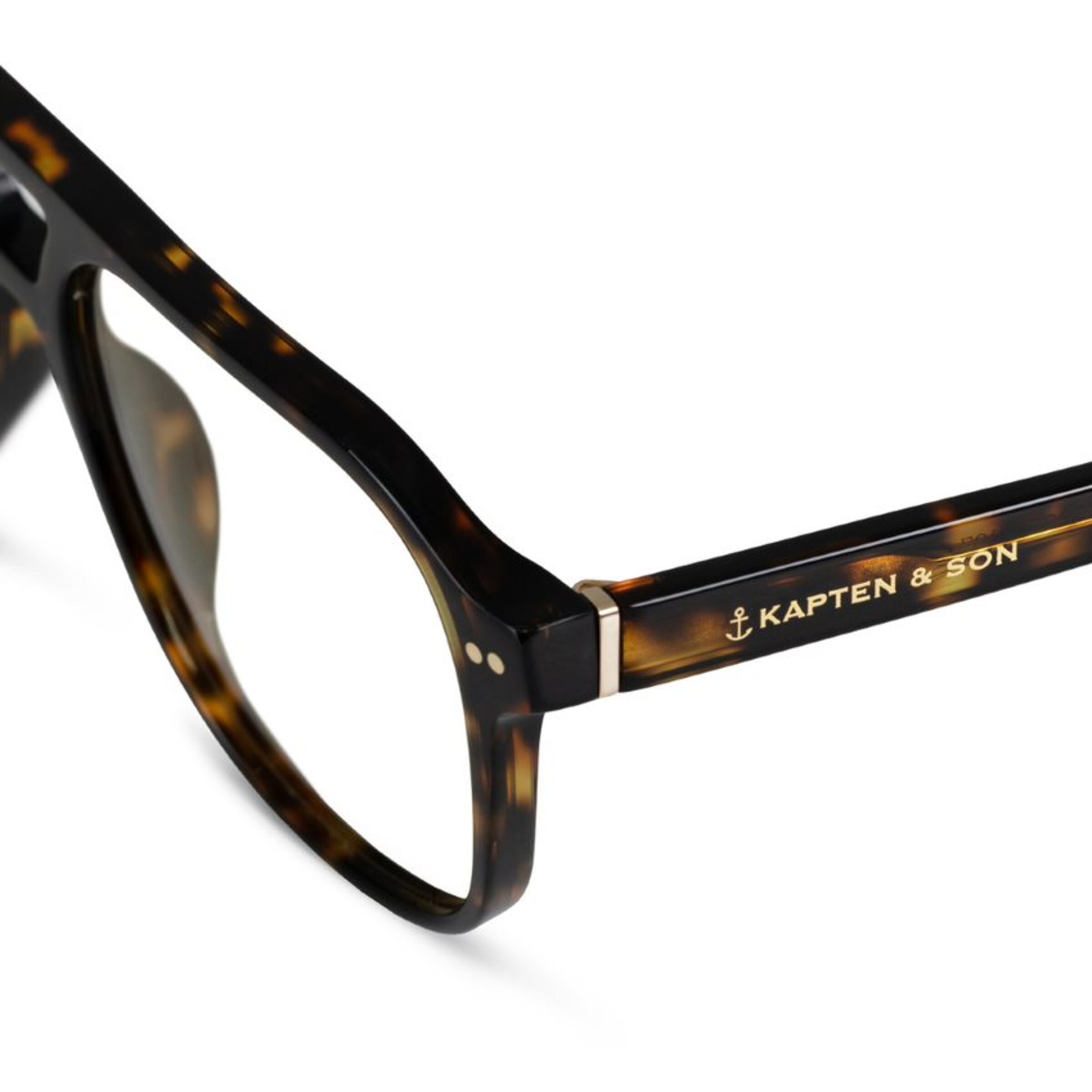 Zurich Oversize Dark Tortoise avec ordonnance