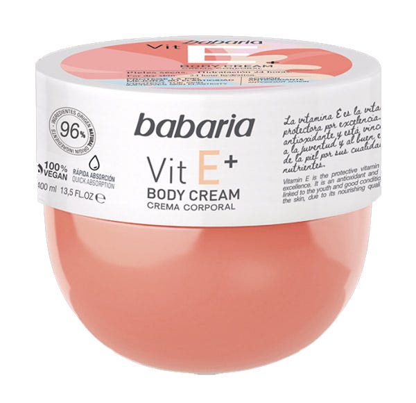 Tělový krém s vitamínem E+ | 400 ml