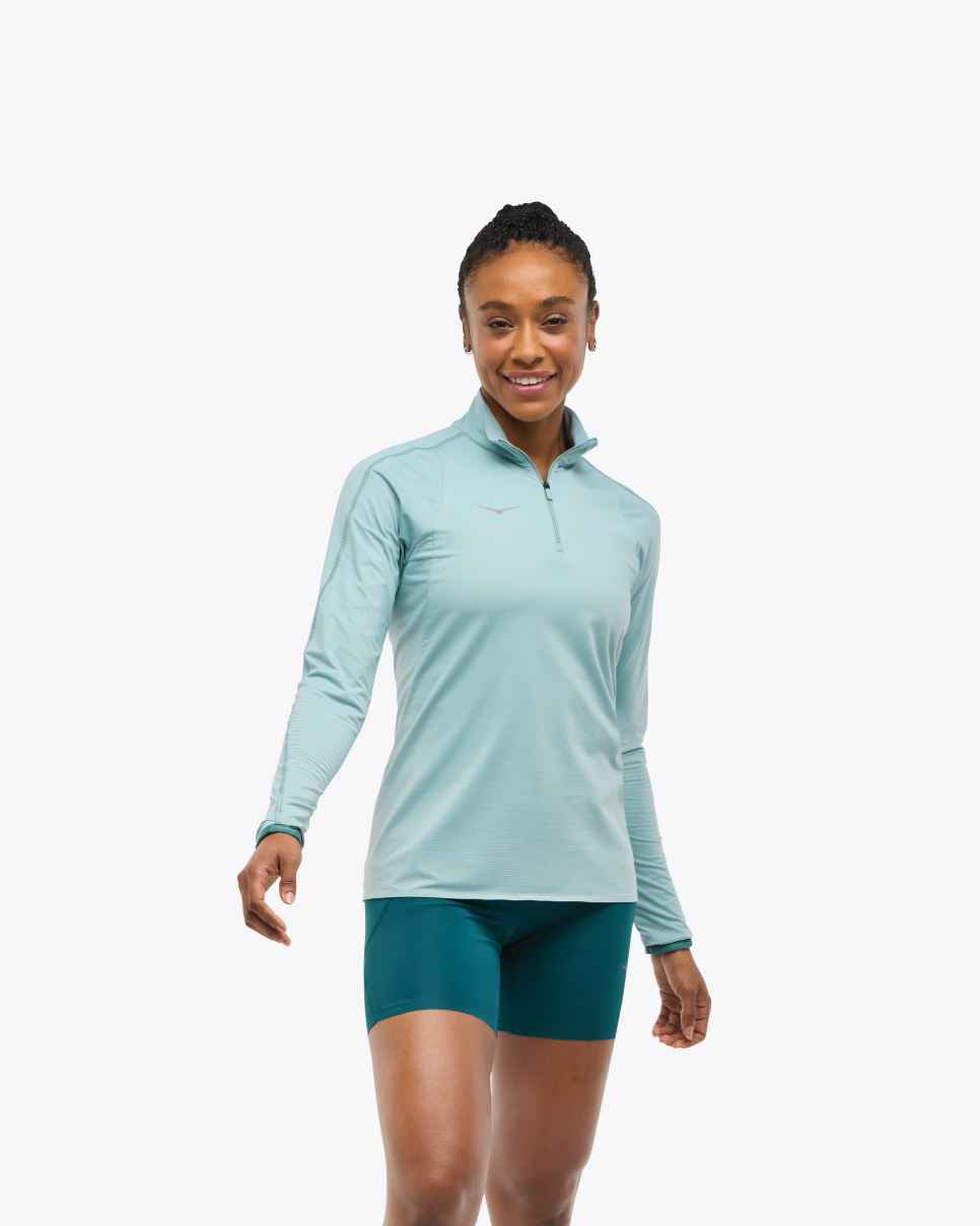 HOKA GlideTech Quarter Zip Druzy